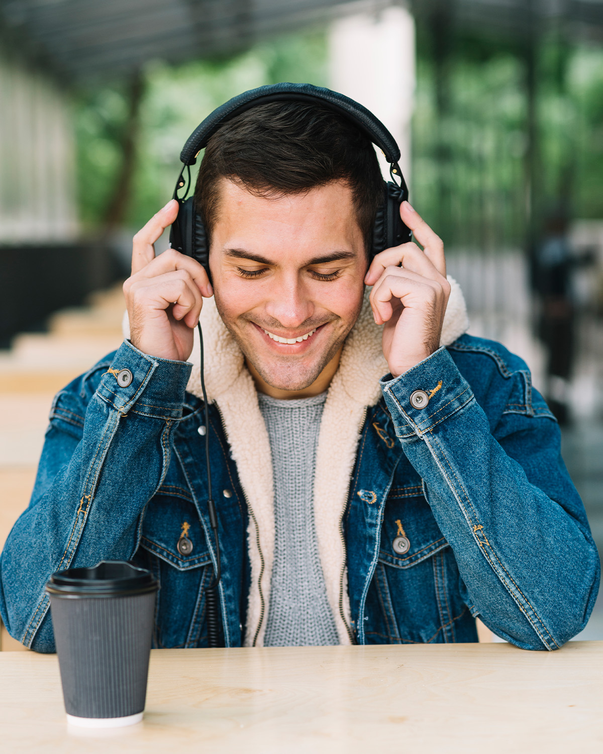 Person receiving a surprise personalised song gift